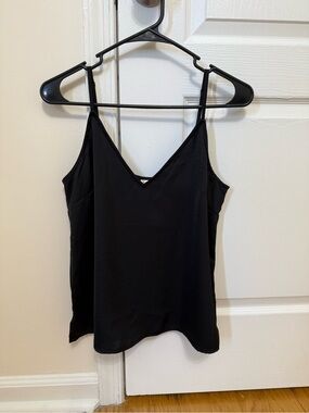 NWT a new day Black V-Neck Spaghetti Strap Camisole